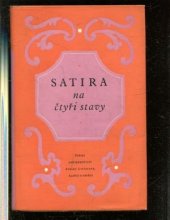 kniha Satira na čtyři stavy, Státní nakladatelství krásné literatury, hudby a umění 1958