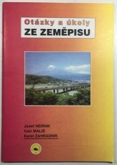 kniha Otázky a úkoly ze zeměpisu příručka pro studenty a učitele středních škol, Nakladatelství České geografické společnosti 1998