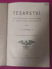 kniha Tesařství, I.L. Kober 1907
