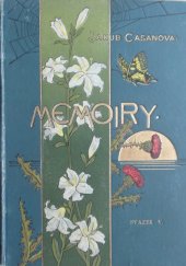 kniha Memoiry Díl V., Alois Hynek v Praze 1898