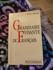 kniha Grammaire vivante dům francais, Larousse 1989