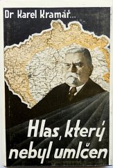 kniha Hlas, který nebyl umlčen, A. Pokorný 1939