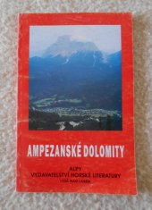 kniha Ampezanské Dolomity a skupina Fanes, Alpy 1995