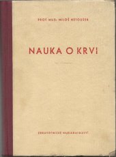 kniha Nauka o krvi, Zdravotnické nakladatelství 1951