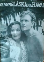 kniha Láska na Hawaii reportáž z tropických ostrovů, A.V. Novák 1937