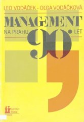 kniha Management na prahu 90. let, Institut řízení 1991