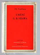 kniha Umění G.B. Shawa, Československý spisovatel 1958