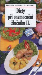 kniha Diety při onemocnění žlučníku II. recepty, Sdružení MAC 1998