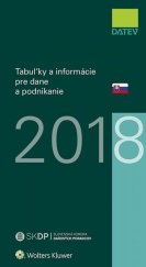 kniha Tabuľky a informácie pre dane a podnikanie 2018, Wolters Kluwer 2018