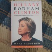 kniha What Happened, Simon & Schuster 2017
