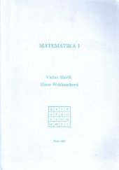 kniha Matematika I, Česká zemědělská univerzita 2001