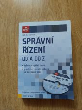 kniha Správní řízení od A do Z, ANAG 2012