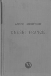 kniha Dnešní Francie, Melantrich 1932