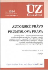 kniha ÚZ 1264 Autorské právo - Průmyslová práva, Sagit 2018