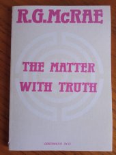 kniha The matter with truth, Institut pro středoevropskou kulturu a politiku 1990