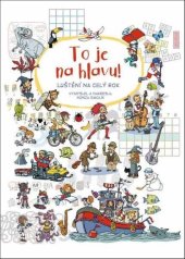 kniha To je na hlavu! Luštění na celý rok, Czech News Center 2023