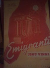 kniha Emigranti jsou vinni, Orbis 1941