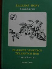 kniha Paseková vegetace Železných hor, Augusta 1995
