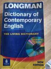 kniha Longman Dictionary of Contemporary English The living dictionary, Pearson Education 2003