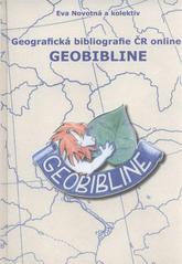 kniha Geografická bibliografie ČR on-line: GEOBIBLINE, Vydavatelství VŠCHT Praha 2011