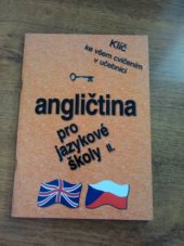 kniha Angličtina pro jazykové školy II. (Klíč ke všem cvičením v učebnici), Radovan Goj 1997