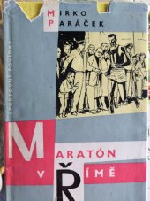kniha Maratón v Římě Sportovní povídky, SNDK 1962