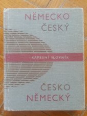 kniha Německo-český a česko-německý kapesní slovník, SPN 1986