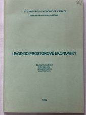 kniha Úvod do prostorové ekonomiky, Vysoká škola ekonomická v Praze 1993