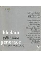 kniha Hledání ztracené generace, H & H 1996