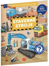 kniha Môj prvý samolepkový zošit Stavebné stroje, PRESCOGROUP 2025