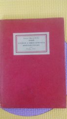 kniha O lásce a smrti korneta Krištofa Rilke, Literární fond Kola spisovatelů] 1914