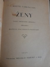 kniha Ženy, Nebeský 1926