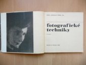 kniha Fotografické techniky Určeno pro posl. fak. filmové a televizní, SPN 1969
