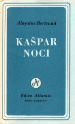 kniha Kašpar Noci, Jan V. Pojer 1947