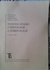 kniha Testové otázky z histologie a embryologie, Karolinum  2001