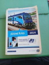 kniha jízdní řád 2014 česká republika a mezistátní spoje, sždc 2014