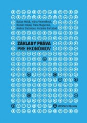 kniha Základy práva pre ekonómov, Wolters Kluwer 2016
