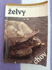 kniha Želvy chov , Státní zemědělské nakladatelství 1990