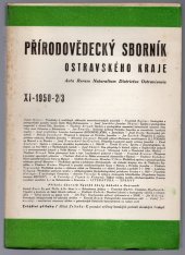 kniha Přírodovědecký sborník  Ostravského kraje , rok 1950 , Slezský studijní ústav 1950