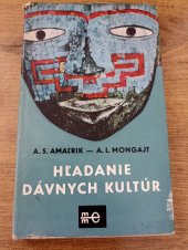 kniha Hľadanie dávnych kultúr, Obzor 1970