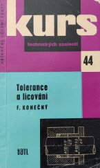 kniha Tolerance a lícování Určeno pro dělníky, učně a studenty, SNTL 1962