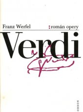 kniha Verdi román opery, Odeon 1987