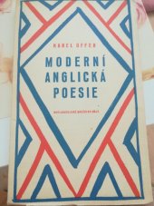 kniha Moderní anglická poesie, Nakladatelské družstvo Máje 1948