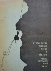 kniha Vysoké Tatry vybrané steny a výstupy, TJ IAMES BRATISLAVA 1973