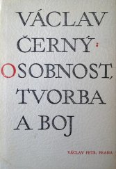 kniha Osobnost, tvorba a boj, Václav Petr 1947