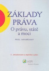 kniha Základy práva o právu, státě a moci, ASPI  2009