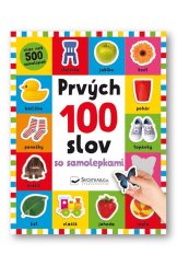 kniha Prvých 100 slov so samolepkami, Svojtka 2020