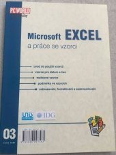 kniha Microsoft Excel a práce se vzorci, Unis 2001