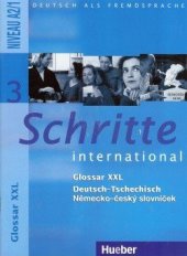 kniha Schritte international 3 Glossar Deutsch-Tschechisc, Hueber 2008