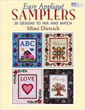 kniha Easy Appliqué Samplers 20 designs to mix and match, Martingale 2005